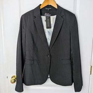 Briefing by Galeries Lafayette Black Blazer – Women’s Size 42 – Classic Tailored